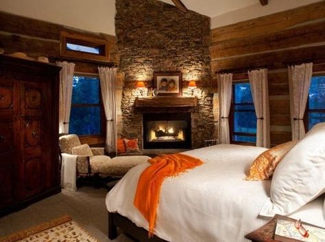 55 Spectacular and cozy bedroom fireplaces Houses Architecture, Sleep Relaxation, Bedroom Fireplace, Awesome Bedrooms, Dream Rooms, Beautiful Bedrooms, Home N Decor, Dream Bedroom, My New Room