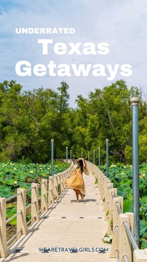 10 Underrated Texas Getaways You Should Know About | We Are Travel Girls Weekend Trips In Texas, Texas Girls Trip, Texas Weekend Getaways, Texas Getaways, Texas Travel Guide, Planning Trips, Texas Trip, Texas Destinations, Vacations In The Us