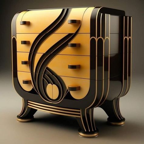 Modern Marquetry, Perfect Objects, Funny Furniture, Designer Lamp, Art Nouveau Furniture, Artistic Furniture, Прикроватные Тумбочки, Lamp Stand, Art Deco Decor