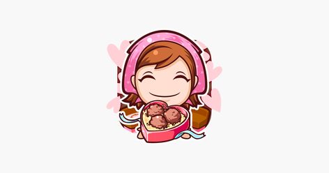 ‎Cooking Mama: Cuisine! Cooking Mama Aesthetic, Cooking Mama Pfp, Mama Wallpaper, Nintendo Aesthetic, Mama Cooking, Apple Arcade, Cooking Mama, Anime Food, Black Image