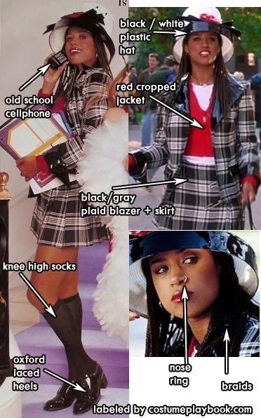 Like As If OMG I TOTALLY WANT THESE FOR NEXT YEAR/AH!!!! Diy Clueless Costume, Dion Clueless Outfits, Cluesses Outfits, Clueless Dionne Outfits, Clueless Aesthetic Dion, Stacy Dash 90s Clueless, Dion From Clueless Outfits, Dionne Clueless Outfits 90s Fashion, Dion Davenport