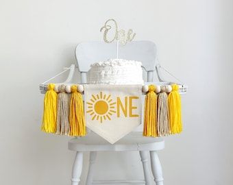 Ombre Yellow Tassel Garland Sunshine Birthday First Trip Around the Sun 1st Birthday Backdrop Summer Lemon Party Nursery Wall Decors - Etsy One In The Sun First Birthday, One Year Around The Sun Birthday, Boho 1st Birthday Party, Sun 1st Birthday Party, Boho 1st Birthday, Gold Glitter Cake Topper, Tassel Banner, Sunshine First Birthday, Sun Birthday