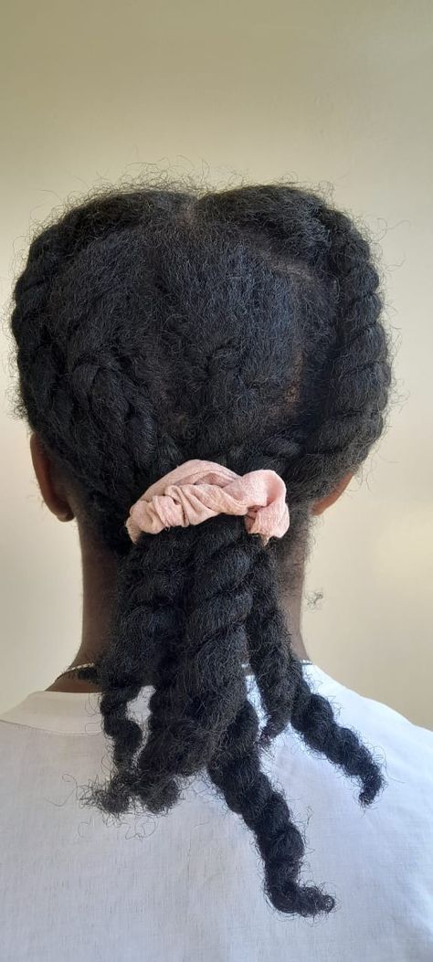 Protective Styles No Added Hair, Twists Hairstyles For Natural Hair, Protective Styles 4c Hair, Big Twists Natural Hair, Protective Hairstyles For Natural Hair 4c, Plaits Natural Hair, Natural Hair Twists Protective, Free Hand Hairstyles, Loose Twists