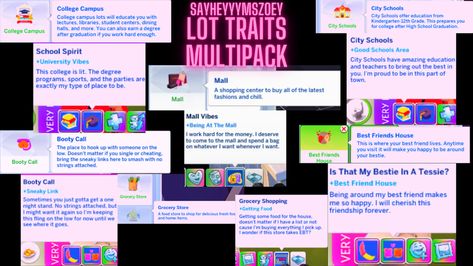 Sims 4 Cc Lot Traits, Sims 4 Traits Cc Urban, Sims 4 Lot Traits, Sims 4 Urban Traits, Sims Animations, Sims Traits, Sims 4 Jobs, Sims Download, The Sims 4 Lots