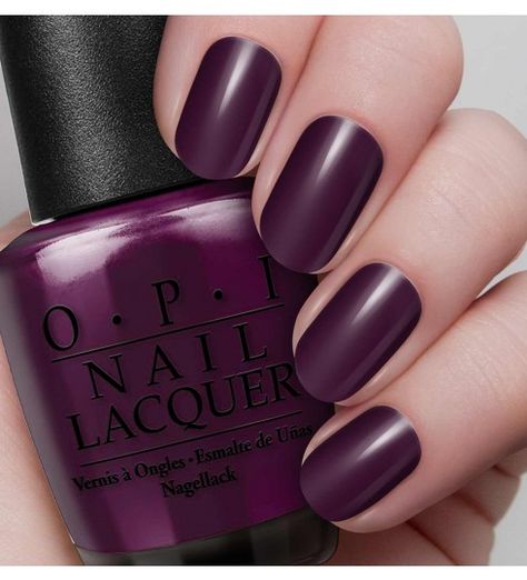 Black Cherry Chutney - Nail Lacquer | OPI UK Opi Gel Nail Colors, Gel Opi, Opi Gel Nail Polish, Opi Nail Polish Colors, Hollywood Nails, Flame Nails, Opi Gel Nails, Emerald Nails, Dark Nail Polish