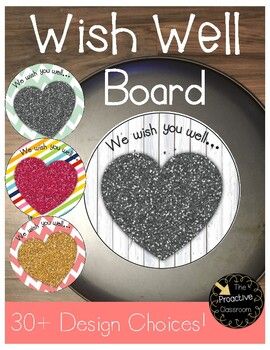 We Wish You Well Board - Conscious Discipline... by The Proactive Classroom | Teachers Pay Teachers Wish You Well Board Preschool, We Wish You Well Board, Wish You Well Board, Safekeeper Box Conscious Discipline, Conscious Discipline Bulletin Boards, Wish Well Board Conscious Discipline, Conscious Discipline Classroom, Conscious Discipline Printables, Conscious Discipline Preschool