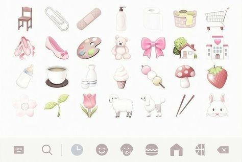 Aesthetic Keyboard, Cute Emoji Combinations, Emoji Combos, Ios Emoji, Cute Text Symbols, Emoji Set, Photo Widget, Emoji Combinations, Emoji For Instagram