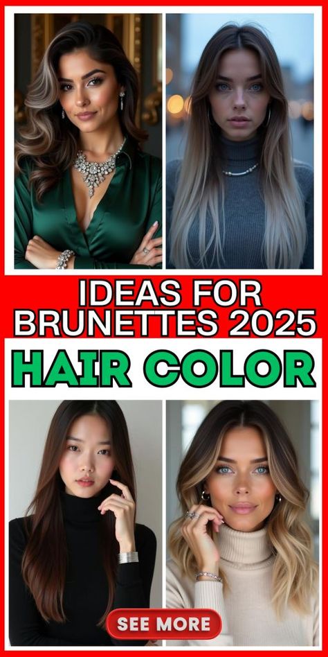 Looking for a fresh new look to rock in Fall 2025? If you’re a brunette and want to explore exciting fall hair color trends, you’re in for a treat! Whether you prefer chocolates and warm browns or are seeking more fun and vivid options, this season offers stunning choices for every style. Want subtle highlights … The post 23 Stunning Hair Color Ideas for Brunettes – 2025’s Hottest Trends and Subtle Highlights appeared first on Trends Ideas voxen.info. Dark Brown Subtle Highlights, Brown Subtle Highlights, Edgy Highlights, Highlights Copper, Brunette Hair Color Ideas, Warm Browns, Fall Hair Color Trends, Hot Hair Colors, Balayage Ombre