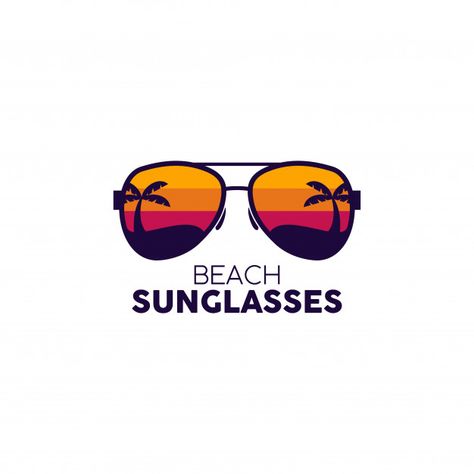 Glasses logo | Premium Vector #Freepik #vector #background #logo #frame #design Sunglasses Logo Design, Optic Logo, Graphic Wedding Invitations, Logo Frame, Sunglasses Design, Ray Ban Sunglasses Wayfarer, Glasses Logo, Sun Logo, Sunglasses Logo