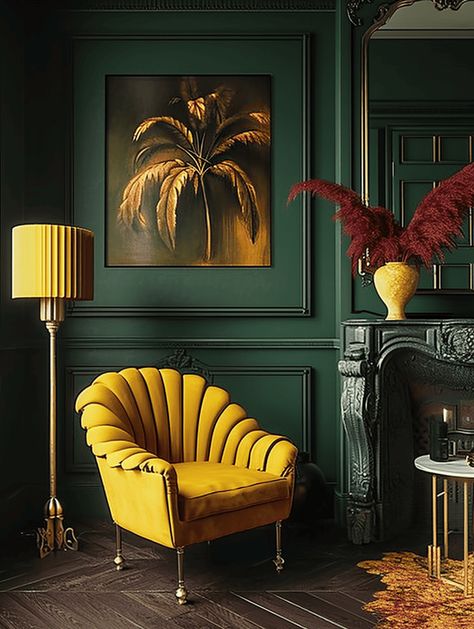 17 Art Deco Living Room Ideas Art Deco Living Room Ideas, Scandinavian Spring, Interior Art Deco, Art Deco Lounge, Art Deco Style Interior, Art Deco Room, Art Deco Living, Deco Living Room, Art Deco Living Room