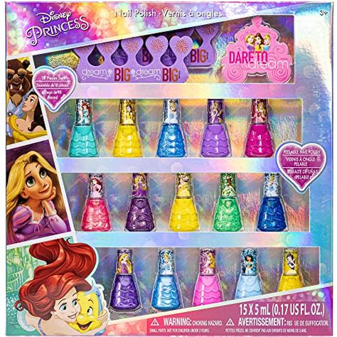 Disney Princess Nails, Nail Polish Gift, Water Based Nail Polish, Quick Dry Nail Polish, Free Textbooks, Dry Nails Quick, Princess Gifts, Dry Nail Polish, Nail Polish Bottles