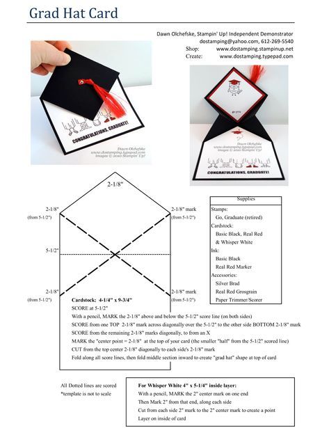 Graduation Cards Diy, Red Whisper, Graduation Cards Handmade, Grad Hat, Grad Cards, Graduation Diy, Fancy Fold Cards, Card Making Techniques, Graduation Cards