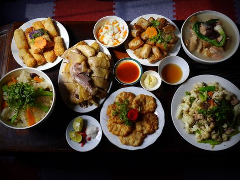 Jan. 28 is the start of the Lunar New Year, and whether you observe Chinese New Year or Tet, the Vietnamese New Year, here are a few places to grab a traditional bite (or two). Taiwan Food, Vietnam Food, Vietnamese Restaurant, Vietnamese Cuisine, Vietnamese Recipes, Chinese Restaurant, Spring Rolls, Food Tours, Wedding Food