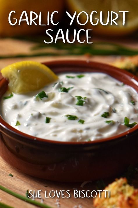 Healthy, fresh Yogurt Sauce For Vegetables, Bahamas Recipes, Yogurt Sauces, Garlic Yogurt Sauce, Garlic Yogurt, Reflux Recipes, Zucchini Sticks, Happy Eating, Acid Reflux Recipes