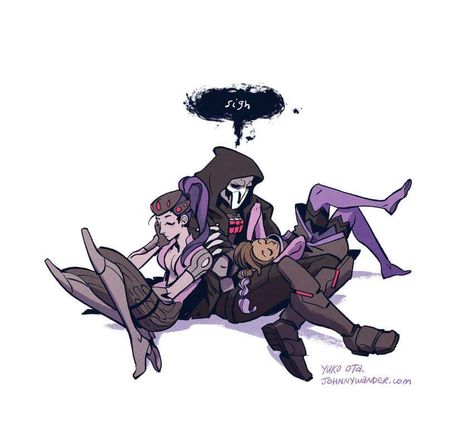 The things he's willing to do. - Album on Imgur Sombra Overwatch, Overwatch Reaper, Overwatch Widowmaker, Overwatch Funny, Soldier 76, Overwatch Comic, Overwatch Fan Art, Overwatch 2, Overwatch