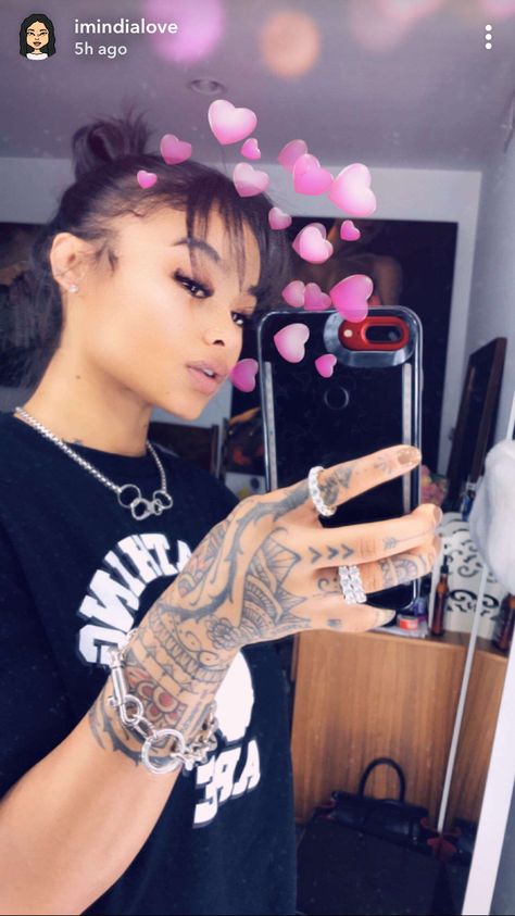 India Love Tattoos Arm, India Love Tattoos, Tatted Women, India Westbrooks, India Love, Artsy Pictures, Art Style Inspiration, American Beauty, Beautiful Person