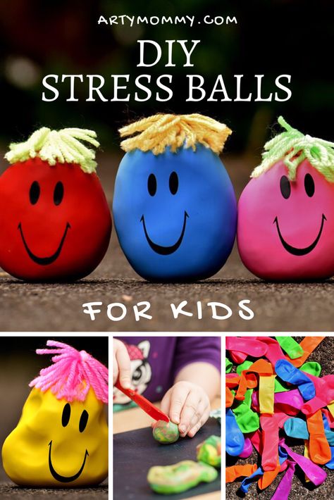 Vetenskapliga Experiment, Diy Stressball, Camping Crafts, Tutorial Diy, Sensory Play, Summer Crafts, Craft Activities, Diy Crafts For Kids, Projects For Kids