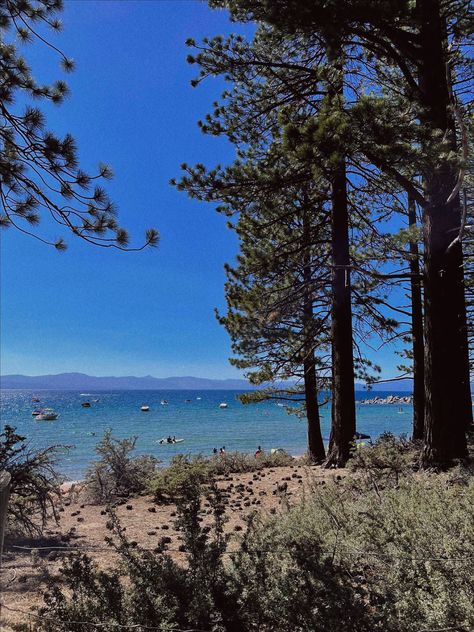 Meeks Bay Lake Tahoe, Lake Tahoe Aesthetic, Tahoe Aesthetic, Lake Summer Aesthetic, Lake Tahoe Summer, Lake Tahoe Cabin, Aesthetic 2023, Incline Village, Fav Place