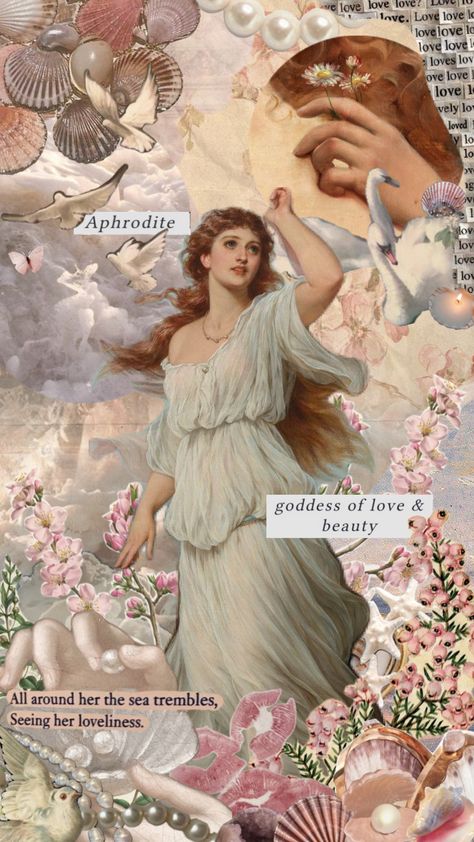 #aphrodite Aphrodite Cabin, Aphrodite Aesthetic, Green Lily, Aphrodite Goddess, Greek Mythology Humor, Drawing Prompts, Greek Gods And Goddesses, Greek Mythology Art, Goddess Of Love