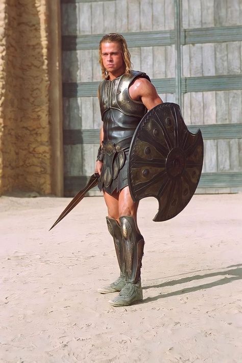 Brad Pitt Troy, Troy 2004, Retro Vintage Style, Brad Pitt, Kilt, Quote Aesthetic, 21st Century, Vintage Style, Retro Vintage