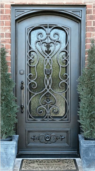 Metal doors design