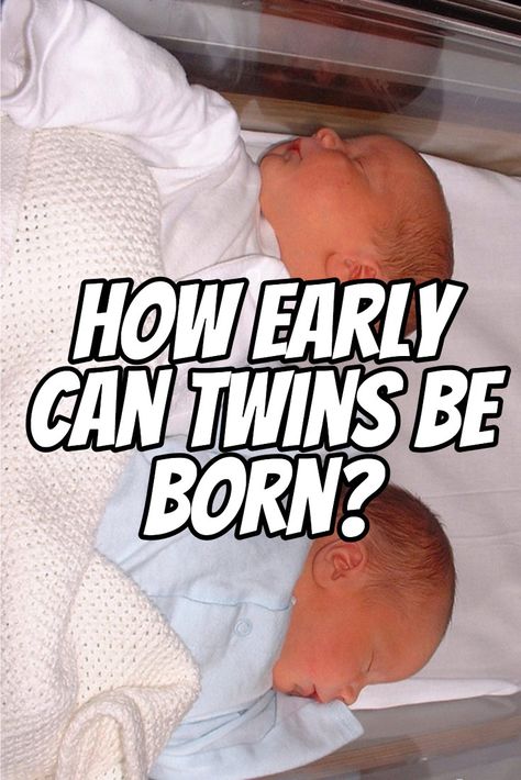 Parents expecting twins often ask: how early can twins be born safely and survive? Here's what you need to know as you prepare for your twins' arrival. Twin Hospital Outfits, How To Prepare For Twins, Twin Belly Progression, Preparing For Twins, Fraternal Twins Boy And Girl, Twin Hospital Pictures, Twin Baby Announcements Ideas, Twin Announcement Ideas, Twin Baby Room Ideas