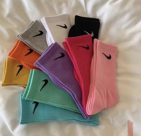 Pretty Socks, Socks Aesthetic, Sport Model, Cute Nike Outfits, Sock Outfits, Nike Socks, Shopee Malaysia, Cute Nikes, Birthday Wishlist