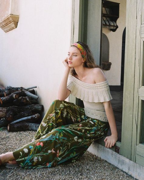 Anthropologie (@anthropologie) • Instagram photos and videos Spring Boho, Floral Pants, Tag Sale, Pants Color, Affordable Fashion, Fashion Pants, Clothes For Sale, Off Shoulder Dress, Wide Leg Pants