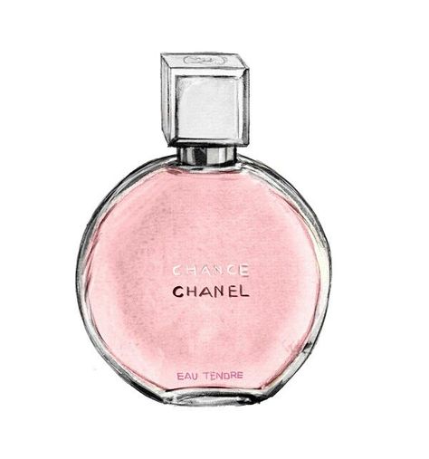 Chance by Chanel ° Chanel Perfume Drawing, Chanel Watercolor, Chanel Chance Eau Fraiche, Fashion Illustration Chanel, Chanel Illustration, Watercolor Fashion Illustration, Chic Illustration, Perfume Chanel, Chanel Chance