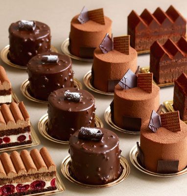 Patisserie Fine, Small Cakes, Gourmet Desserts, Chocolate Cakes, Fancy Desserts, Mini Cheesecakes, Eclairs, Mini Desserts, Sweet Desserts