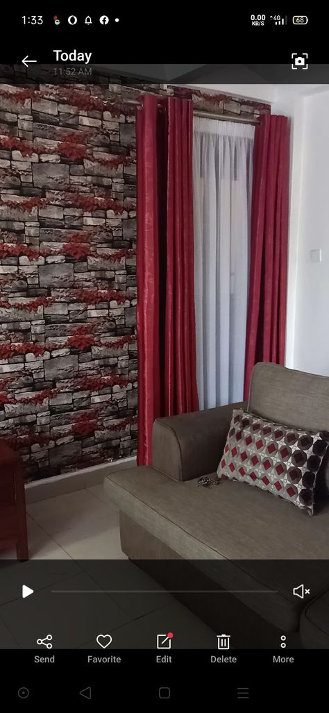 Maroon Curtains Living Room, Maroon Curtains, Curtains Living, Curtains Living Room, Curtains, Living Room, Quick Saves, Home Decor, Home Décor