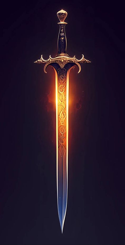 Twin Swords Fantasy Art, Cool Swords Fantasy, Long Swords Fantasy, Fantasy Swords Illustration, Longsword Fantasy, Magic Swords Fantasy, Great Swords Fantasy, Fantasy Weaponsmith, Fantasy Swords Concept Art