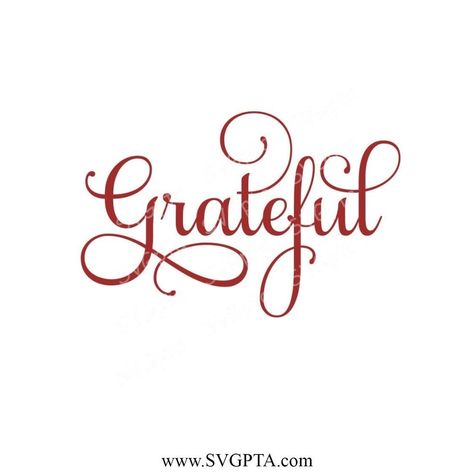 Grateful Calligraphy, Calligraphy Tattoo, Art Greeting Cards, Farmhouse Svg, Mirror Decal, Girly Tattoos, Word Design, Bottle Painting, Svg Cricut