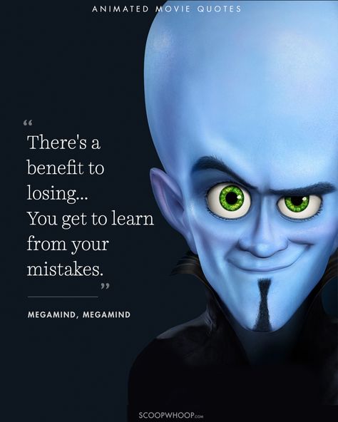 15 Animated Movies Quotes That Are Important Life Lessons Quotes From Disney Characters, Movie Quotes Funny Disney, Quotes From Pixar Movies, Inspirational Quotes From Disney Movies, Quotes From Disney Movies Life Lessons, Cartoon Characters Quotes, Pixar Quotes, Deep Relationship Quotes, Movie Quotes Inspirational