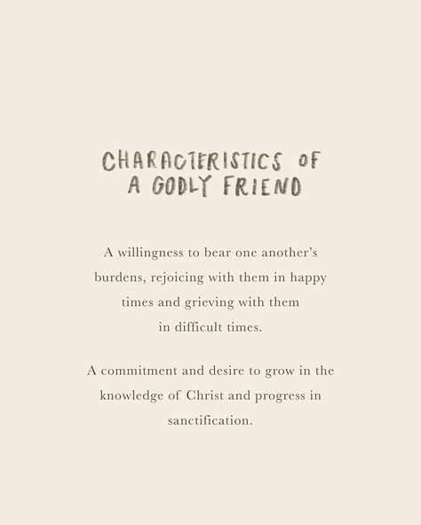 “God intended for us to be in community with each other. Jesus’ disciples were also his friends! Having godly friends who have the same mission as us is invaluable! In our article “When You’re Searching for Godly Friends”, author Leah Jolly (@leahschnydersjolly) gives helpful insight on how to find and most importantly BE a godly friend! Check the link out in our bio to read more! 💗👯‍♀️” Finding Christian Friends, Godly Friendships Quotes, Quotes About Godly Friendships, Encouragement For Others, Be A Friend Quote, Finding Out Who Your Friends Are, Friends Who Are There For You, Prayer For Godly Friendships, Christian Best Friend Quotes