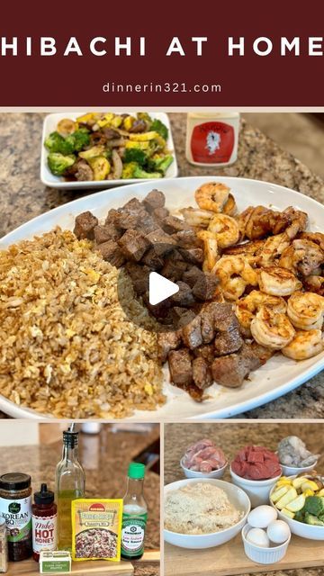 Laura Ashley Johnson RDN CDE on Instagram: "🧅🥩Hibachi🥩🧅 
RECIPE on dinnerin321.com or type “RECIPE” I’ll send you a direct link (check your inbox/message requests)

#hibachi #steak #chicken #shrimp #friedrice #rice #yumyum #yumyumsauce #griddle #veggies #vegetables #dinner #dinnerideas #asianflavors #asianfood #hibachigrill #deliciousdinner" Griddle Veggies, Hibachi Meal, Hibachi Steak Recipe, Hibachi Rice, Hibachi Vegetables, Hibachi Fried Rice, Vegetables Dinner, Hibachi Steak, Hibachi Recipes