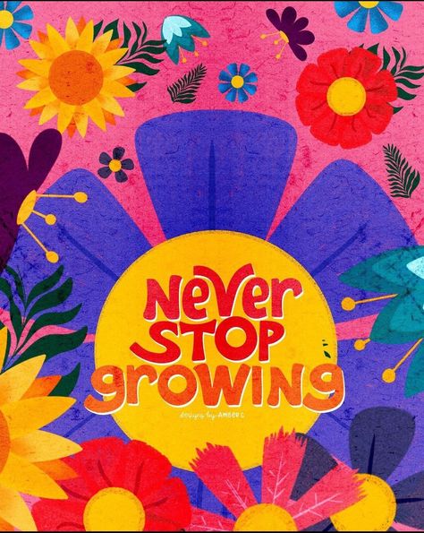 designsbyamberc Never Stop Growing, Hand Lettering Inspiration, Happy Thoughts, Diy Printables, Personal Development, Hand Lettering, Words Of Wisdom, Affirmations, Inspirational Quotes