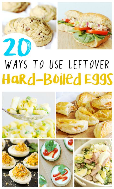 Ways to Use Leftover Hard Boiled Eggs - Don't toss those leftover Easter eggs! Make them into something yummy! Leftover Hard Boiled Eggs, Boiled Egg Recipes, Hard Boiled Egg Recipes, Pizza Recipes Homemade, Hard Boiled, Hard Boiled Eggs, Healthy Living Lifestyle, Egg Recipes, Boiled Eggs