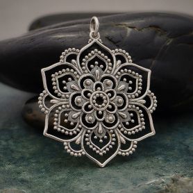 All Products | Nina Designs Mandala Necklace, Lotus Mandala, Lotus Pendant, Compass Pendant, Travel Charms, Tiny Charm, The Lotus, Feather Charms, Geometric Form