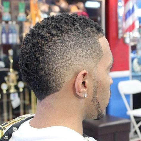 short black haircut with faded sides for men Mohawk For Men, Short Black Haircuts, Black Haircut, Hair Myth, Mohawk Haircut, Mohawk Hairstyles Men, Black Hair Cuts, Burst Fade, Men's Cuts