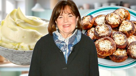 The Decadent Cheese Ina Garten Uses To Elevate Sausage Stuffed Mushrooms - Tasting Table Easy Stuffed Mushroom Recipe, Stuffed Mushrooms Easy, Sausage Stuffed Mushrooms, Stuffing Ingredients, Stuffed Mushroom, Ground Sausage, Italian Cheese, Mascarpone Cheese, Cooking Wine