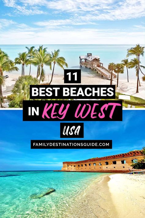 11 Best Beaches in Key West, FL — Top Public Beach Spots! Key West Florida Vacation, Key West Beach, Florida Keys Road Trip, Prettiest Beach, Florida Keys Beaches, Key West Beaches, Travel Key West, Key West Resorts, Key West Vacations