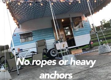 Ropeless Awning System Camper Awning, Vintage Trailers Restoration, Camper Redo, Rv Awning, Camper Awnings, Tent Poles, Vintage Trailer, Vintage Camper, Recreational Vehicles