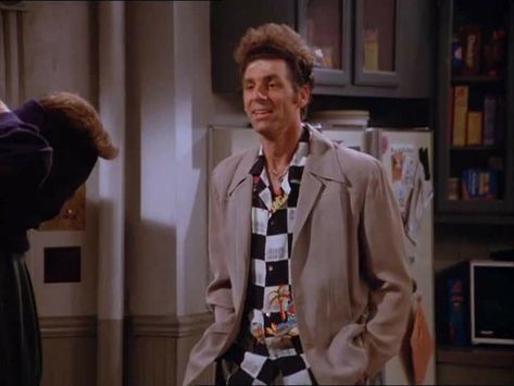 Kramer Outfits, Kramer Seinfeld, Seinfeld Characters, Cosmo Kramer, Seinfeld Kramer, Dnd Oc, Future Aesthetic, Chet Baker, Masc Fashion