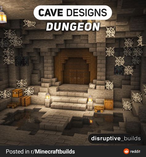 Minecraft Cave Dungeon, Minecraft Trails Ideas, Minecraft Houses Design Ideas, Minecraft Medieval Blueprints, Minecraft Medieval Village Ideas Layout, Small Medieval Castle Minecraft, Minecraft Medieval Dungeon, Medieval Storage Minecraft, Minecraft Cleric House Interior