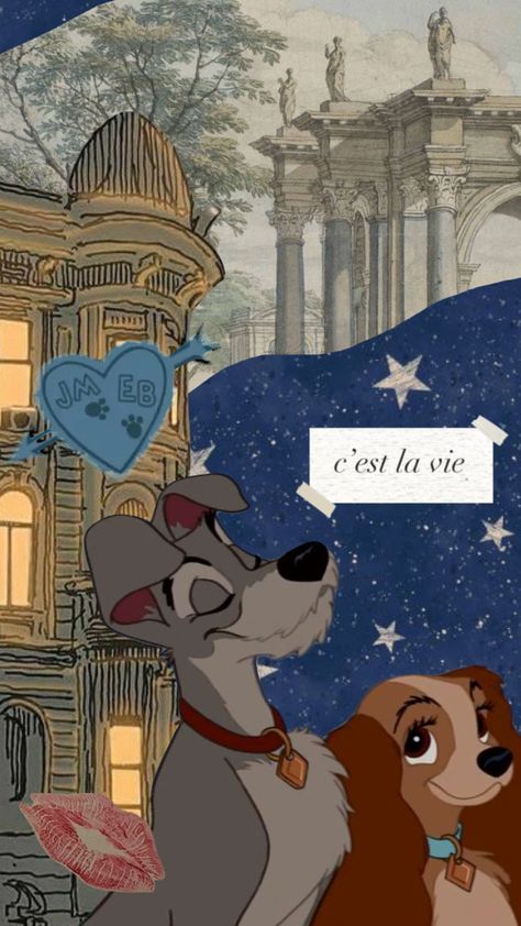 Lady And The Tramp Pfp, Lady And The Tramp Wallpaper, The Lady And The Tramp, Little Mermaid Wallpaper, Lion King Broadway, Dreamcatcher Wallpaper, Mermaid Wallpapers, Cute Fall Wallpaper, Disney Phone Wallpaper