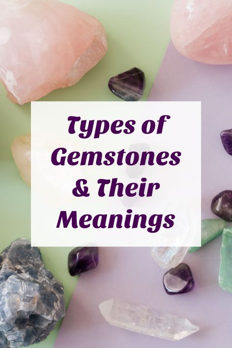 Gemstones And Their Meanings, Crystal Healing Chart, Types Of Gems, Types Of Crystals, Gemstone Meanings, Deep Red Color, Types Of Gemstones, Ruby Jewelry, Latest Jewellery