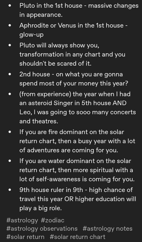 Solar Return Astrology, Solar Return Chart, Astrology Observations, Leo Sun Scorpio Moon, Witch Apothecary, Productive Lifestyle, Personality Chart, Astrology Houses, Solar Return