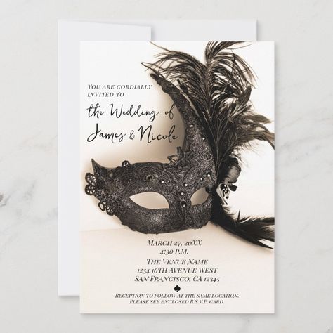 Halloween Wedding Invitations, Tan Wedding, Black And White Wedding Invitations, Sage Wedding, Blush Wedding Invitations, White Wedding Invitations, Wedding Anniversary Invitations, Vintage Invitations, Black White Wedding