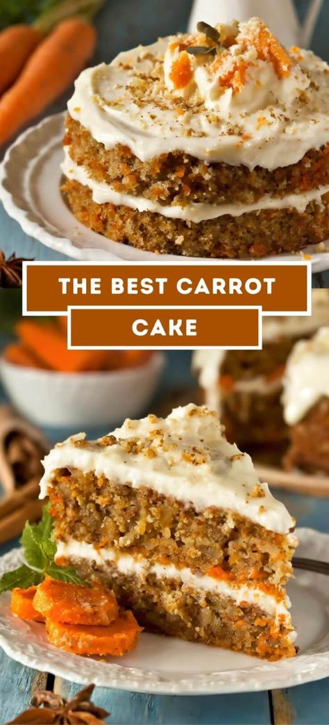 The Best Carrot Cake Recipe No Pineapple Carrot Cake, Best Frosting For Carrot Cake, Carrot Cake No Oil, Grandmas Carrot Cake, Southern Living Carrot Cake Recipe With Buttermilk Glaze, Carrot Cake Betty Crocker Recipe, Carrot Spice Cake Recipe, Grandma's Carrot Cake Recipe, Desserts With Carrots